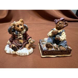Boyd's Bears Guinevere The Angel & Fannie Sweetcheeks Never Enough